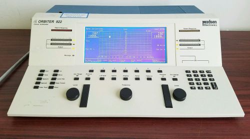 Madsen Orbiter 922 Version 2.50 Clinical Diagnostic  Audiometer  2 Channel