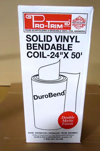1 pro-trim vinyl coil stock ( white ) for sale