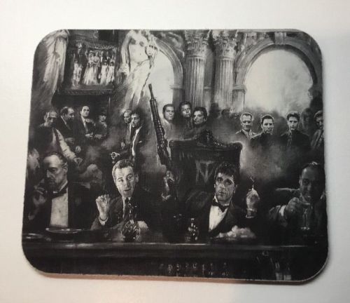 Vintage Celebrities The Godfather - Large Mousepad Pc Mouse Pad