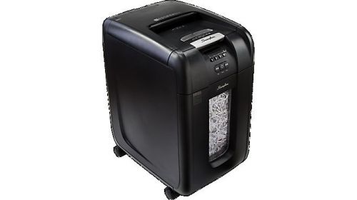 Swingline stack-and-shred 300x auto-feed super cross-cut shredder  new for sale