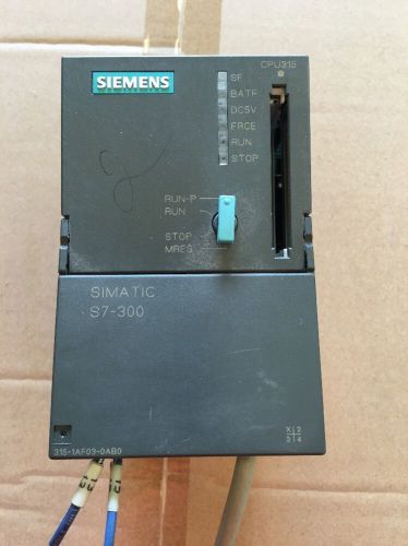 Siemens 6ES7 315-1AF03-0AB0 Cpu315