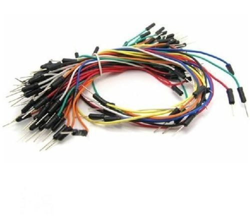 65Pcs Solderless Breadboard Jumper Cable Wires Male to Male-US fast shipping