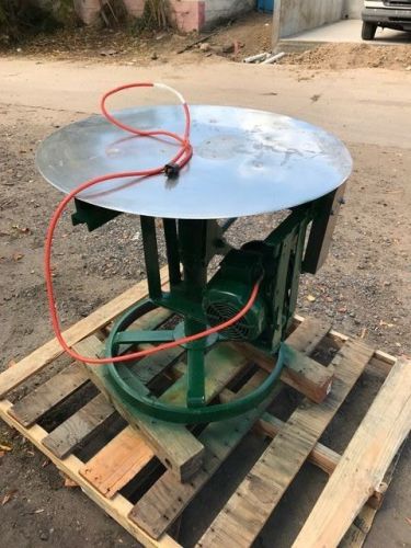Rotary Accumulation table Stainless Steel 110 volt
