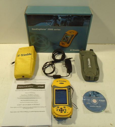 Trimble 2008 Series GeoXT Geo XT GeoExplorer WiFi, BlueTooth, TerraSync 5.86