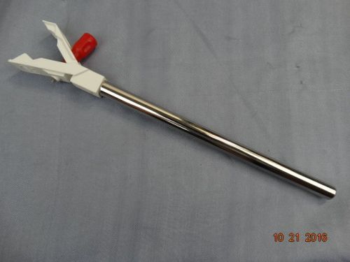 Small nylon fiberglass stainless steel chemistry lab clamp for sale