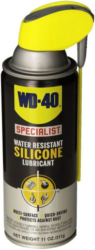 WD-40 300012 Specialist Water Resistant Silicone Lubricant Spray 11 OZ (Pack ...