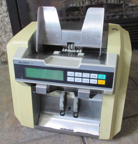 Glory Currency Cash Counter / Discriminator. GFR-110. w/ Counterfeit Detection