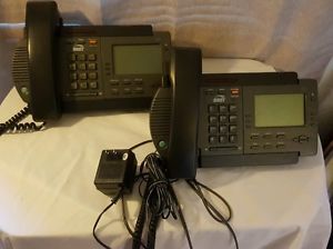 2 SNET Office Phone 350 With Screen Grey/Black Tested Working