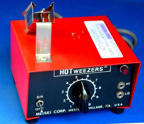 Meisei Hotweezers Hot Tweezers Thermal Wire Stripper M-10 Power Supply 20W
