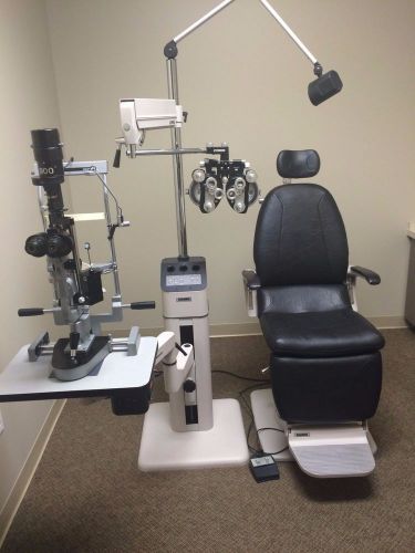 Reliance 920 chair 7800 stand lane package with slit lamp, digital projector