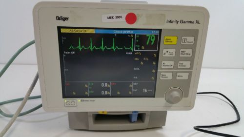 Draeger Siemens Infinity Gamma XL Patient Monitor