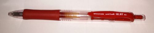 Uni-Ball Gel RT Medium Red Gel Pen (Uni-Ball 65942) - 1 Each