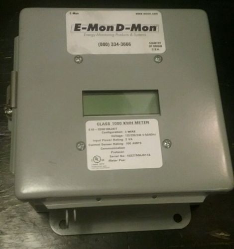 E-Mon D-Mon E10-3208200-JKIT Class 1000, 120/208-240 Electric Submeter