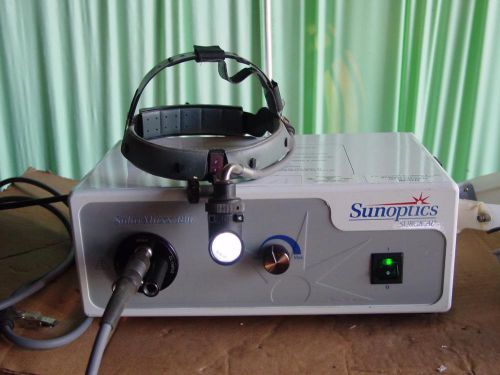 Sunoptics solarmaxx 180 Light Source wiyh headlight  Olympus ACMI Wolf Storz