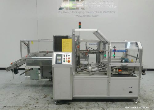 Used- Bergami Model C 97 (Now Model K15) Automatic Case Erector Packer and Seale