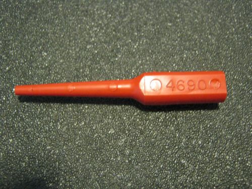 Pomona 4690-2 (Red) Banana Test Adapter with #22 Sockets  ( Used )