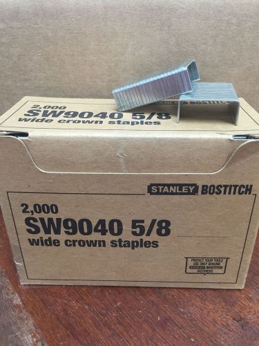 Bostitch SW9040 - 5/8 inch Crown Carton Closing Staple ABOUT 3K