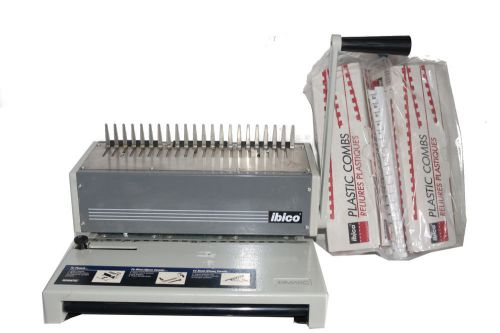 Ibico Ibimatic Binding Machine With Binders Missing Screw For Arm
