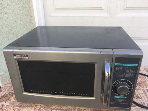 SHARP 1000W /R-21LC COMMERCIAL MICROWAVE OVEN