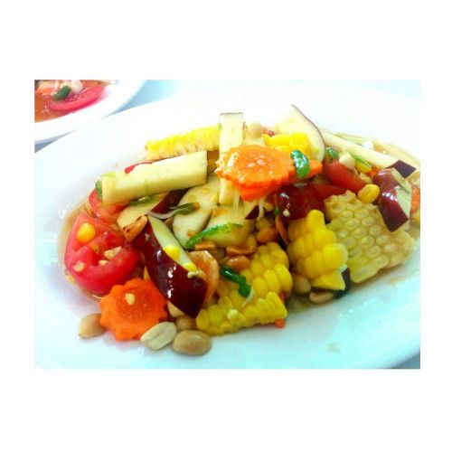 Fruit Spicy Salad  RECIPE  Food Dinner Cooking Thai Food Delicious HOT Menu Easy
