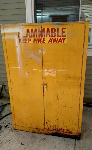 Eagle Fire Cabinet Flammable Safety Liquid Fire Storage 65&#034;x43&#034;x18&#034;