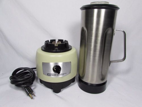 Waring Commercial Bar Blendor with stainless jar blender HGB100 HGB-100