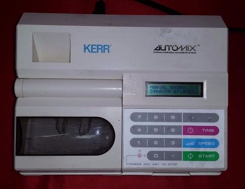 Kerr AutoMix Computerized Mixing System 23425 Almagamator Class II (POWERED ON)