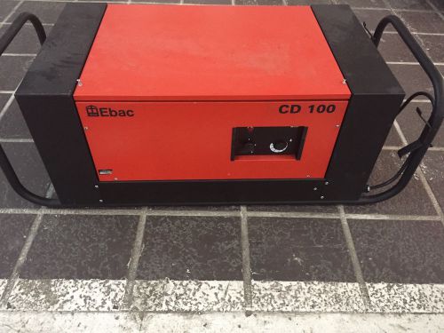 Ebac Industrial Dehumidifier CD100 Model 1133560