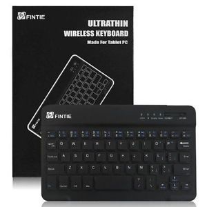 Fintie Ultrathin (4mm) Wireless Bluetooth Keyboard for Android Tablet Samsung Ga