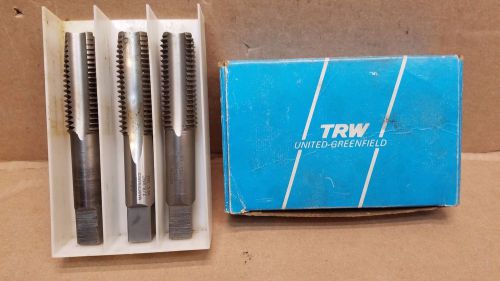 TRW United-Greenfield 7/8&#034;-9 NC HS Hand Tap Set Made in USA