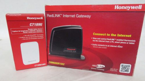Honeywell RedLINK Internet Gateway THM6000R1002 w/ C7189U Indoor Sensor