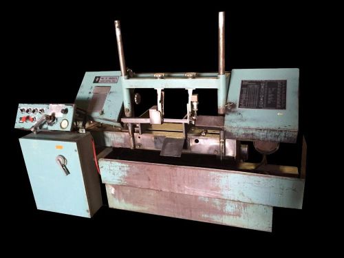 W.F. WELLS AND SONS W-9 9&#034; HORIZONTAL METAL BAND SAW 230/460V 3 PHASE