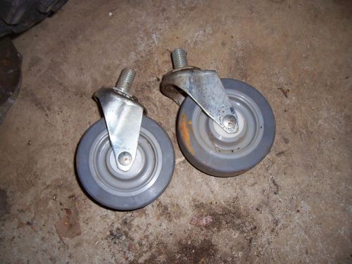 PAIR OF CASTERS