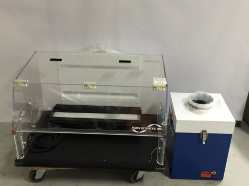Flow sciences fs2015bkdva  balance safety fume hood with flow sciences blower fs for sale