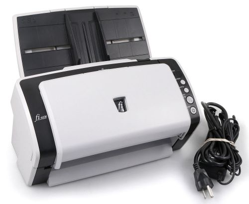 Pa03540-b055 fujitsu fi-6130 duplex scanner w/ power supply for sale