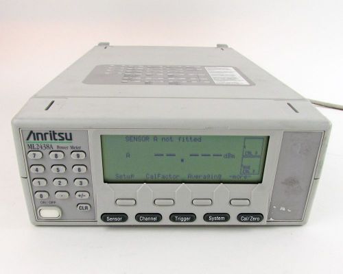 Anritsu ml2438a rf 2-channel power meter - 10mhz to 110ghz for sale