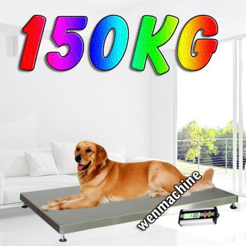 New 150KG Pet Electronic Scales Floor Scales For Veterinary 600 * 900MM