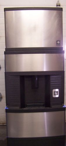 NICE USED MANITOWOC QY0454A  ICE MACHINE WITH A HOTEL DISPENSER