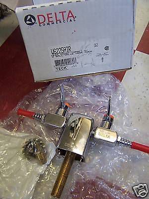 Delta commercial deck mount air turret 2 ball valve NEW