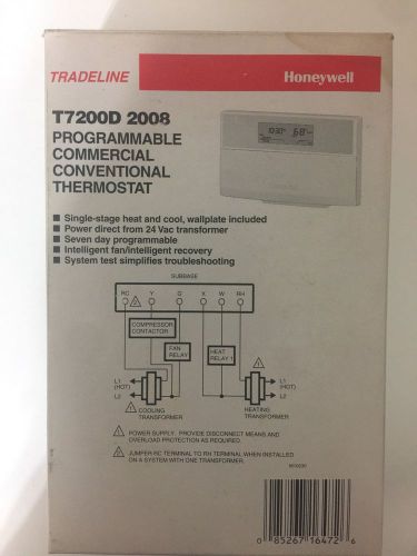 Honeywell T7200D2008 Programmable Commercial Conventional Thermostat