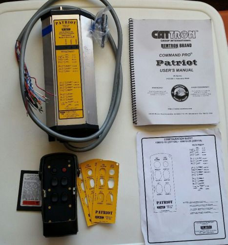 Cattron remtron command pro 25 series wireless crane remote and receiver system for sale