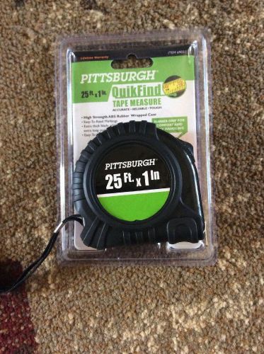 Harbor Freight Tools Pittsburgh Tape Measure NEW!