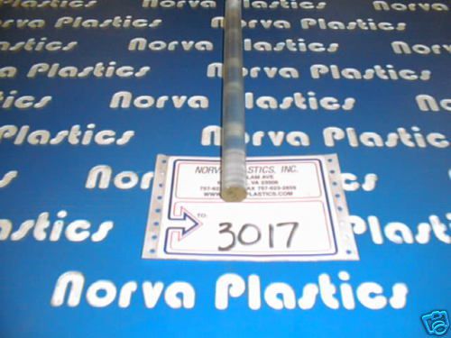 (3017) POLYCARBONATE ROD 3/4 &#034; DIA  12&#034; LONG