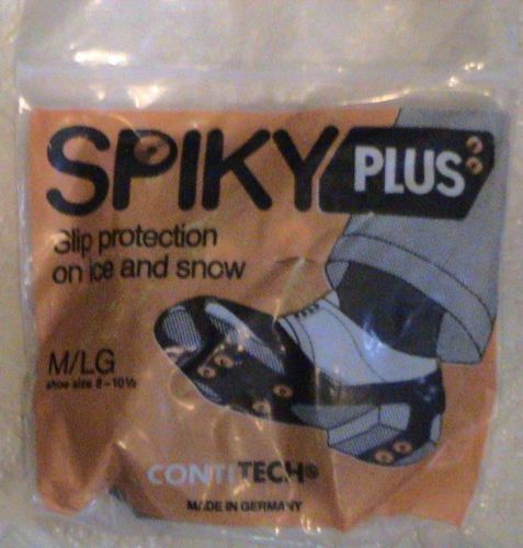CONTITECH SPIKY PLUS: SLIP PROTECTION ON ICE &amp; SNOW: M/LG SIZE 8&#034;-10 1/2&#034;: NOS!