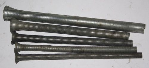 LOT OF 5 THREAD REPAIR COILS? ASSORTED SIZES OFFERED AS IS