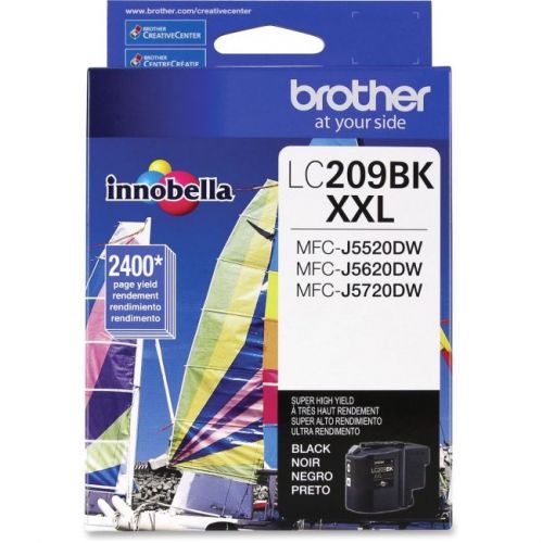 Brother int l (supplies) lc209bk  black ink cartridge for sale