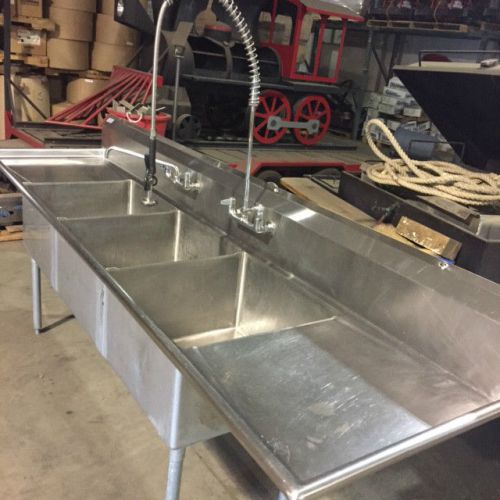 COMMERCIAL HEAVY DUTY SINK