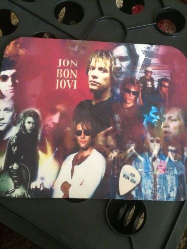 Jon Bon Jovi Mouse Pad Computer Great Condition