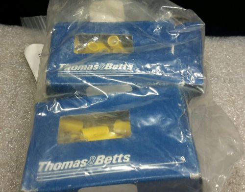 THOMAS &amp; BETTS 10RC-6 TERMINAL CONNECTORS (QTY10) NEW NOS $29