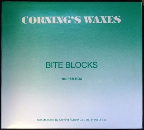 CORNING BITE BLOCK WAX